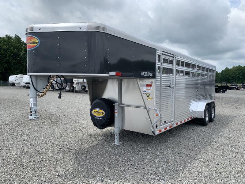 2021 20' SUNDOWNER GOOSENECK STOCK TRAILER 2021 20' SUNDOWNER GOOSENECK STOCK TRAILER