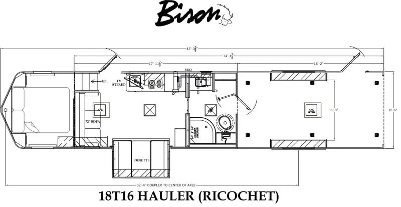 new Toy Haulers Bison Trailers  for sale, in North Jackson, OH Thumbnail 28