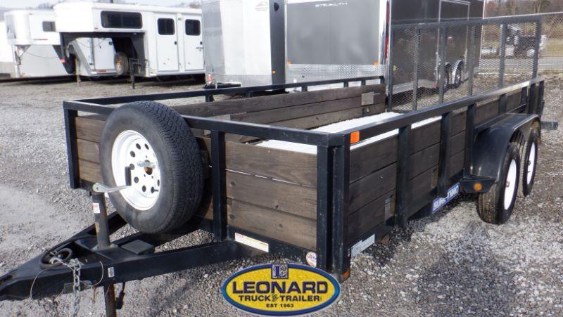 2014 SURE-TRAC 7X16 ST8216HSTT-B-070 UTILITY TRAILER 2014 SURE-TRAC 7X16 ST8216HSTT-B-070 UTILITY TRAILER