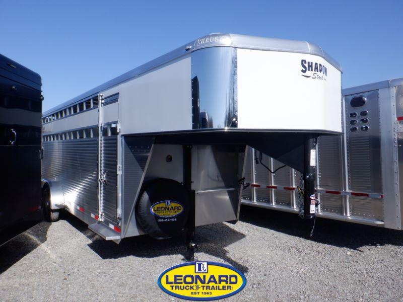 2022 New 20' Shadow 69200 Gooseneck Stock Trailer 2022 New 20' Shadow 69200 Gooseneck Stock Trailer