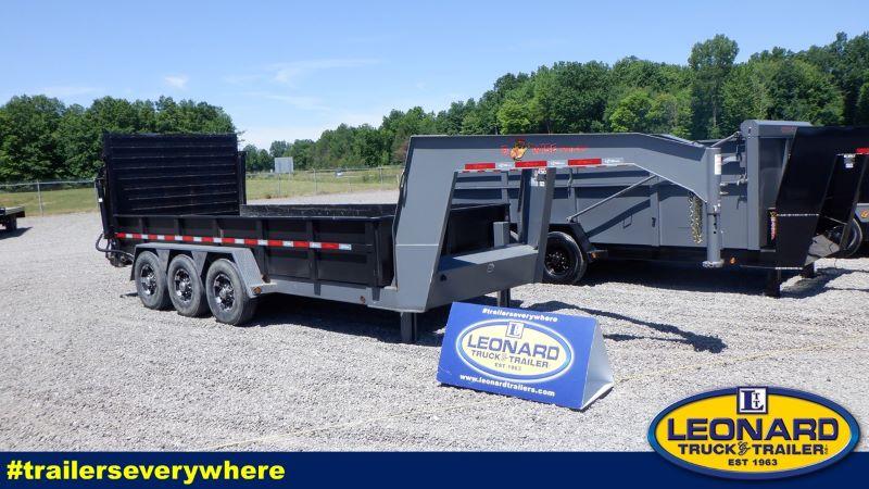 2018 18' BWISE GOOSENECKLOW PROFILE DUMP TRAILER 2018 18' BWISE GOOSENECKLOW PROFILE DUMP TRAILER