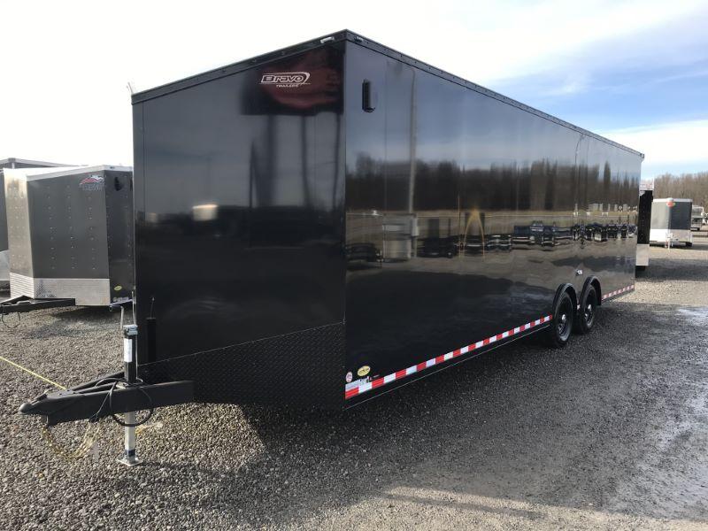 2021 8.5X28 BRAVO BUMPER PULL ENCLOSED CAR TRAILER 2021 8.5X28 BRAVO BUMPER PULL ENCLOSED CAR TRAILER