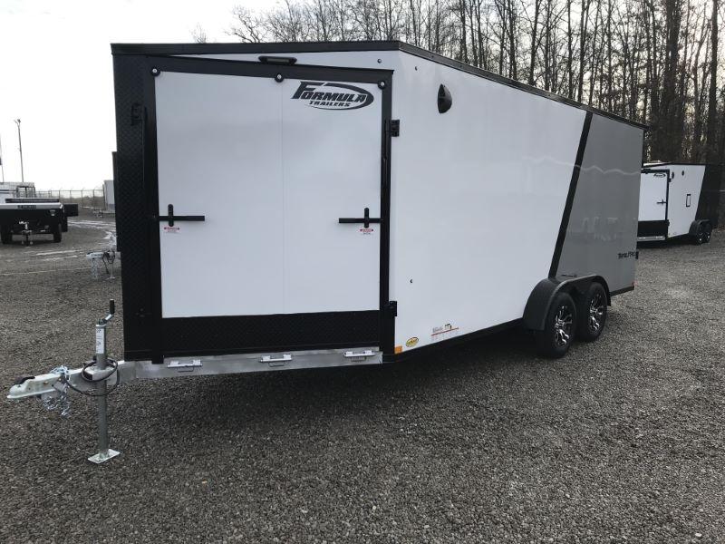 2021 23' FORMULA BUMPER PULL ENCLOSED SNOWMOBILE TRAILER 2021 23' FORMULA BUMPER PULL ENCLOSED SNOWMOBILE TRAILER