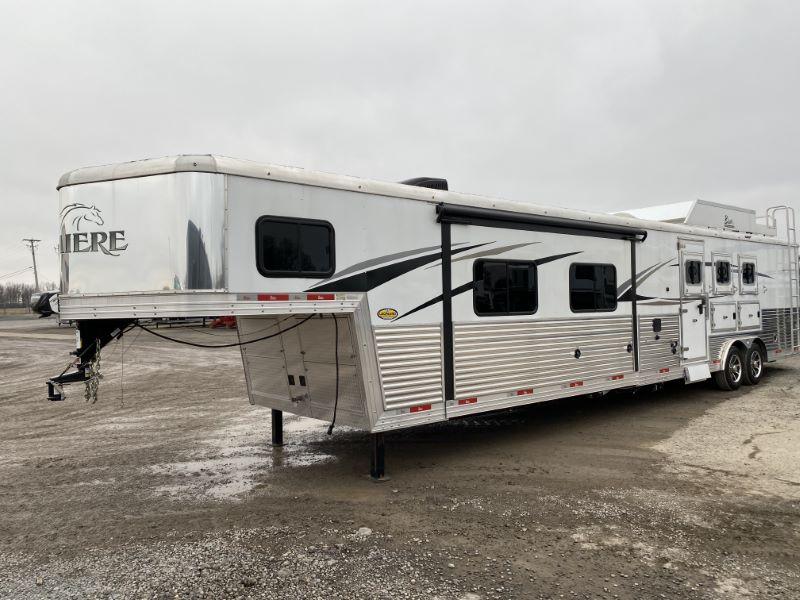 2020 3 HORSE BISON GOOSENECK WITH LIVING QUARTERS HORSE TRAILER 2020 3 HORSE BISON GOOSENECK WITH LIVING QUARTERS HORSE TRAILER