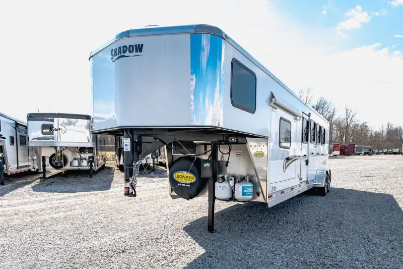 used Horse Trailers Shadow Trailers  for sale, in North Jackson, OH Thumbnail 2