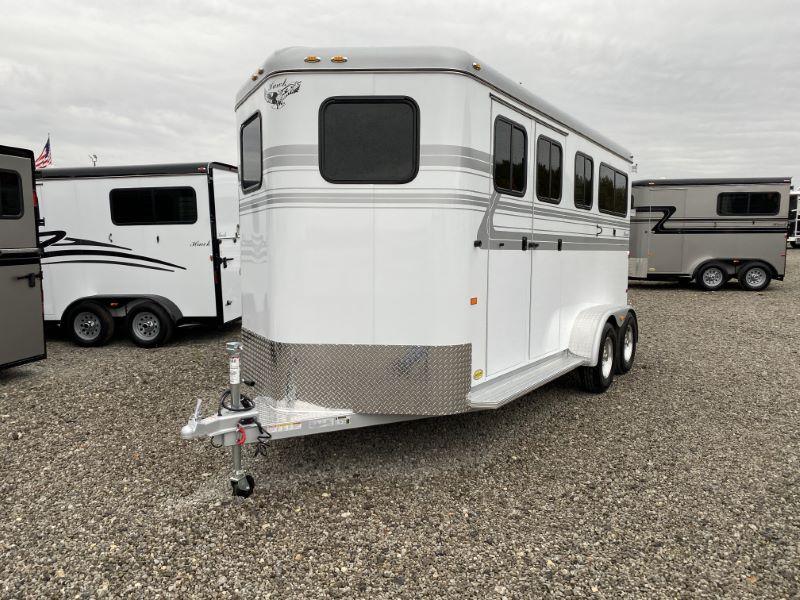 2021 2 HORSE HAWK BUMPER PULL HORSE TRAILER 2021 2 HORSE HAWK BUMPER PULL HORSE TRAILER