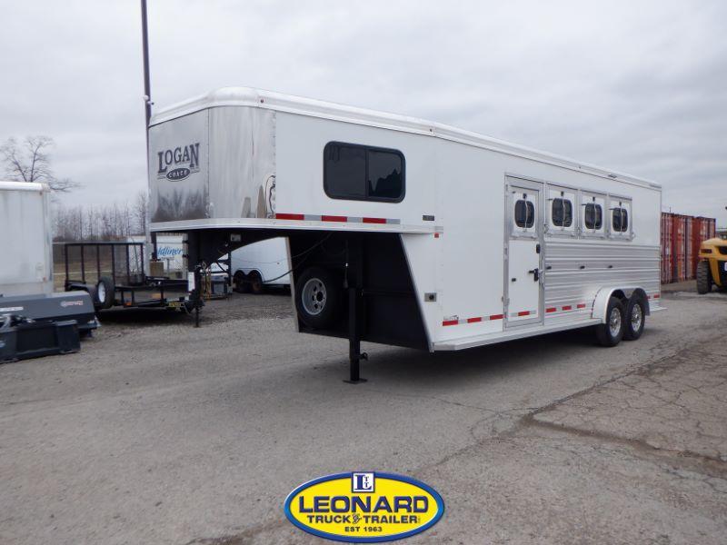 2022 New 4 Horse Logan Riot Slant Load Gooseneck Horse Trailer 2022 New 4 Horse Logan Riot Slant Load Gooseneck Horse Trailer