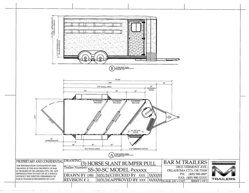new Horse Trailers Bar-M Trailers  for sale, in North Jackson, OH Thumbnail 19