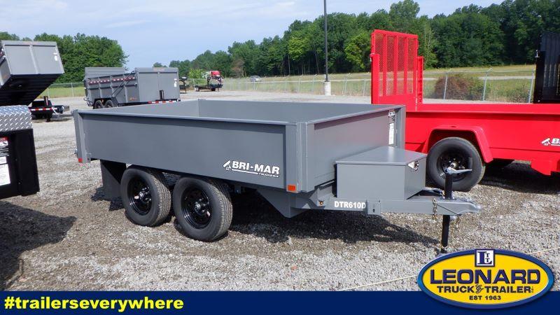 2022 NEW 6X10 BRI-MAR RASCAL BUMPER PULL DECKOVER DUMP TRAILER 2022 NEW 6X10 BRI-MAR RASCAL BUMPER PULL DECKOVER DUMP TRAILER