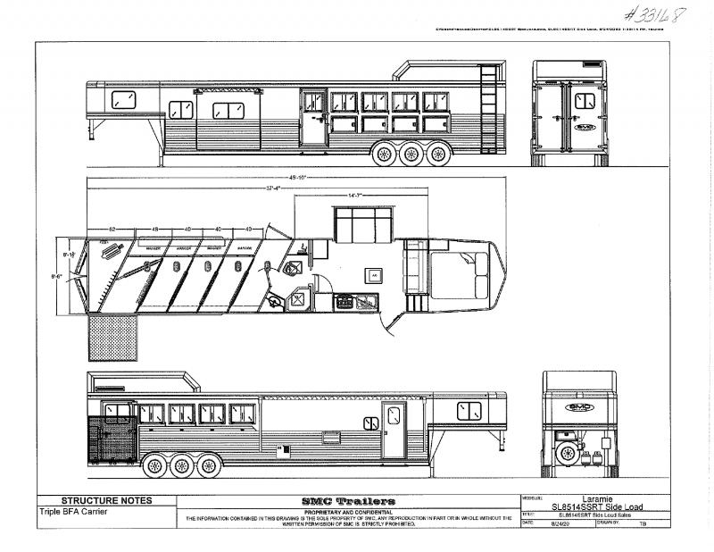 2021 5 HORSE SMC GOOSENECK WITH LIVING QUARTERS HORSE TRAILER 2021 5 HORSE SMC GOOSENECK WITH LIVING QUARTERS HORSE TRAILER