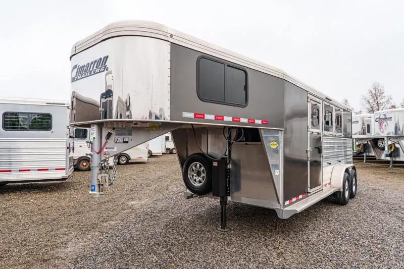 used Horse Trailers Cimarron Trailers  for sale, in North Jackson, OH Thumbnail 2