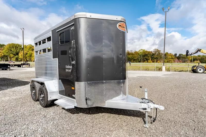 2025 Sundowner Trailers STOCKMANSPL2HBP Horse Trailer