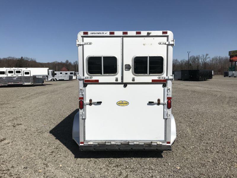 1996 2 HORSE FEATHERLITE BUMPER PULL HORSE TRAILER Horse Trailers For