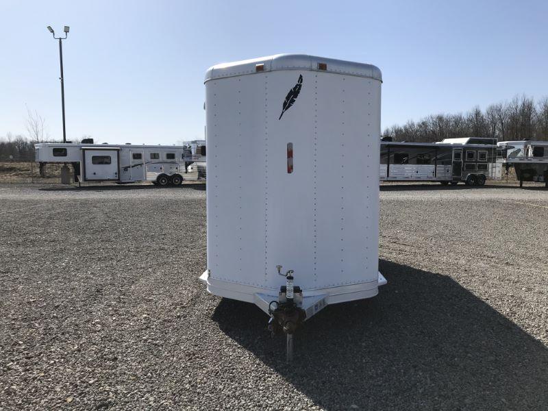 1996 2 HORSE FEATHERLITE BUMPER PULL HORSE TRAILER Two Horse Trailers