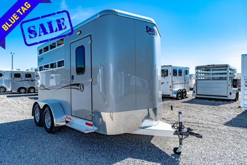 2026 Shadow Trailers 69136STK-2SL-BP Horse Trailer