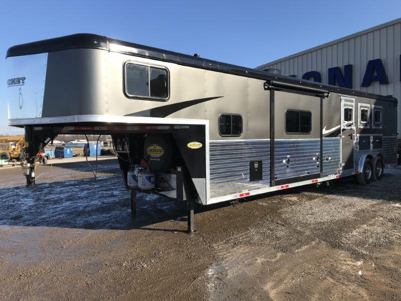 2021 3 HORSE BISON GOOSENECK W/LIVING QUARTERS HORSE TRAILER 2021 3 HORSE BISON GOOSENECK W/LIVING QUARTERS HORSE TRAILER