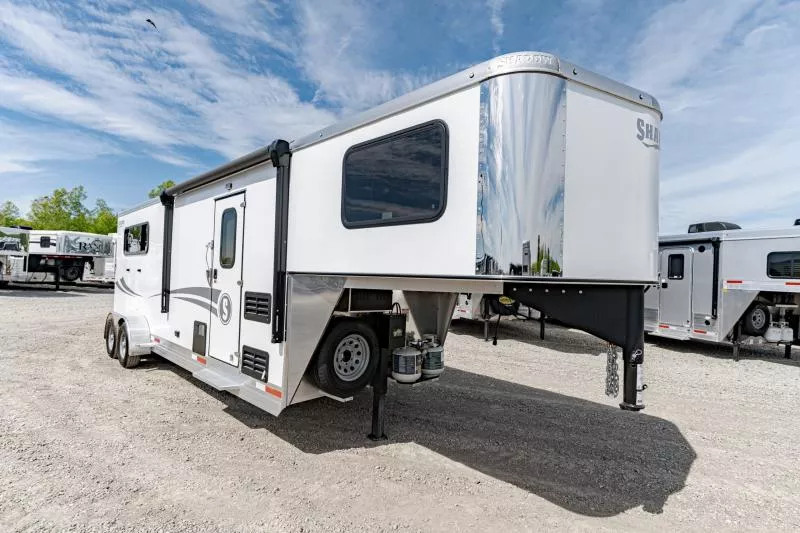 2025 Shadow Trailers 69216S-3SL-GN-LQ Horse Trailer