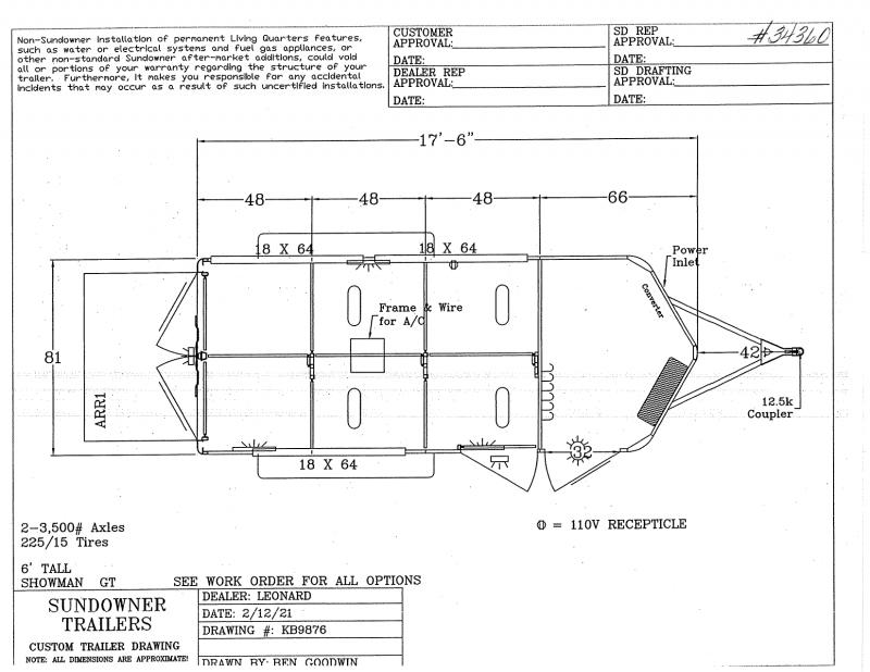 2021 16' SUNDOWNER BUMPER PULL STOCK TRAILER 2021 16' SUNDOWNER BUMPER PULL STOCK TRAILER