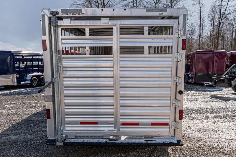 used Stock / Stock Combo Trailers Featherlite  for sale, in North Jackson, OH Thumbnail 7