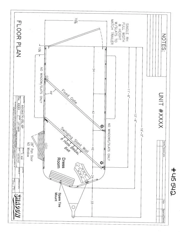 2026 Shadow Trailers 60136STK-2SL-BP Horse Trailer