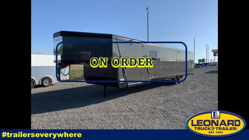 2021 8.5X34 TRAILS WEST ENCLOSED GOOSENECK ATV/SNOWMOBILE TRAILER 2021 8.5X34 TRAILS WEST ENCLOSED GOOSENECK ATV/SNOWMOBILE TRAILER