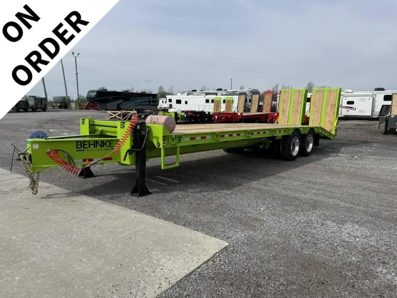 2026 Behnke FB8X31SDPT-40H HYD Equipment Trailer