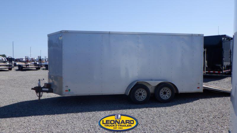 2018 7X16 COVERED WAGON BUMPER PULL ENCLOSED TRAILER 2018 7X16 COVERED WAGON BUMPER PULL ENCLOSED TRAILER