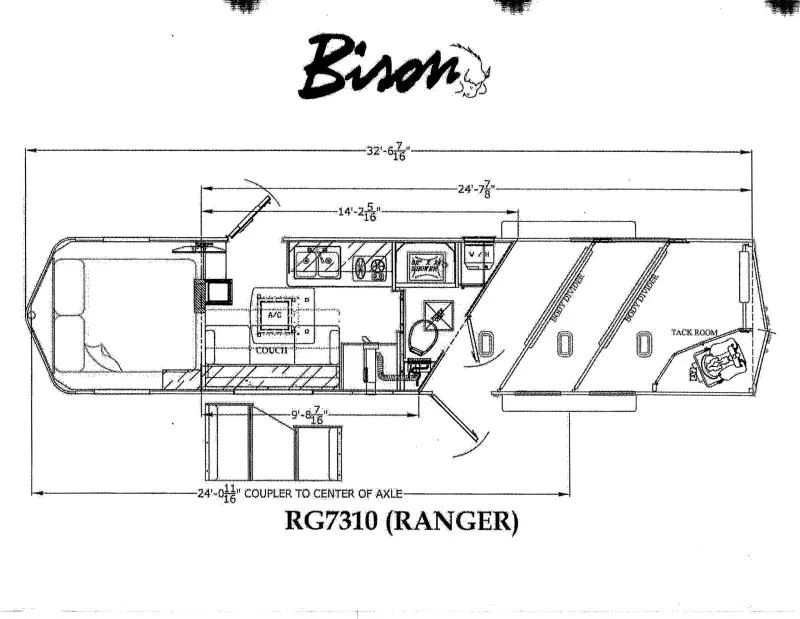 new Horse Trailers Bison Trailers  for sale, in North Jackson, OH Thumbnail 25
