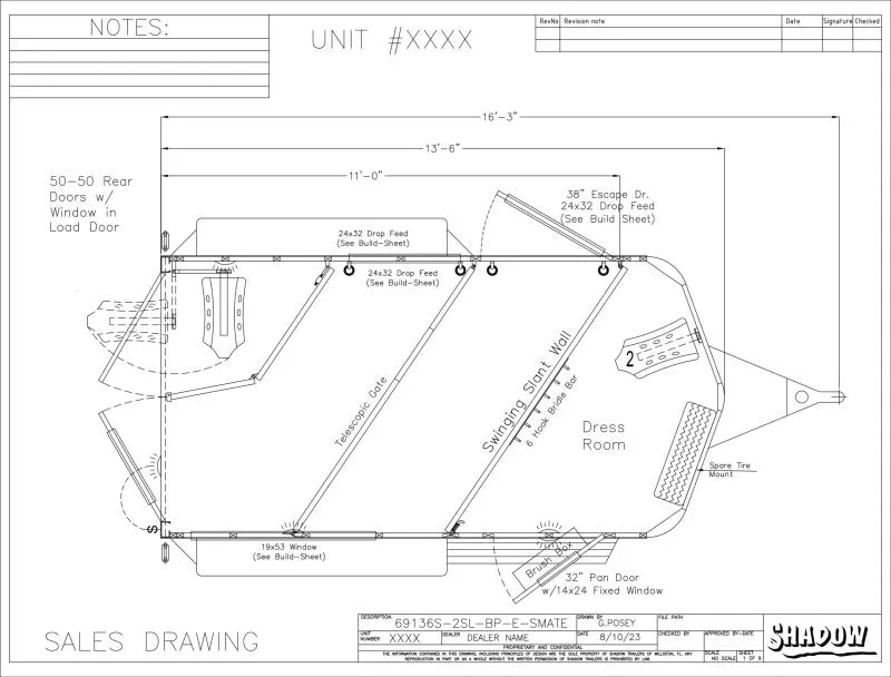 new Horse Trailers Shadow Trailers  for sale, in North Jackson, OH Thumbnail 17