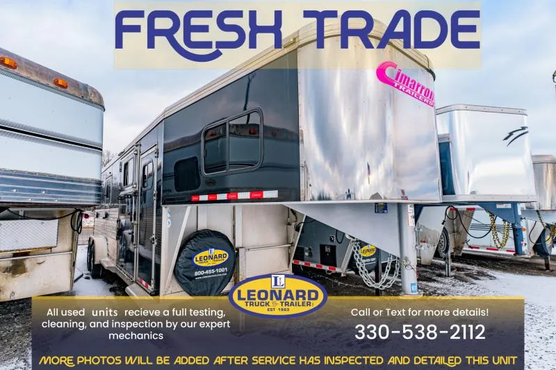 2021 Cimarron Trailers NS2+1G Horse Trailer