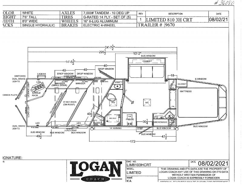 2022 NEW 3 HORSE LOGAN COACH GOOSENECK W/LIVING QUARTERS HORSE TRAILER 2022 NEW 3 HORSE LOGAN COACH GOOSENECK W/LIVING QUARTERS HORSE TRAILER