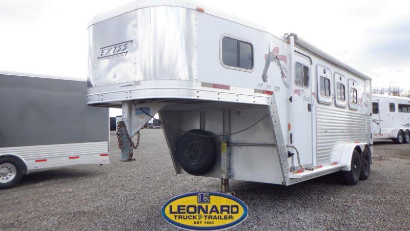 2001 EXISS XT300 3 HORSE SLANT LOAD GOOSENECK HORSE TRAILER 2001 EXISS XT300 3 HORSE SLANT LOAD GOOSENECK HORSE TRAILER