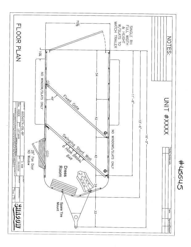2026 Shadow Trailers 60136STK-2SL-BP Horse Trailer