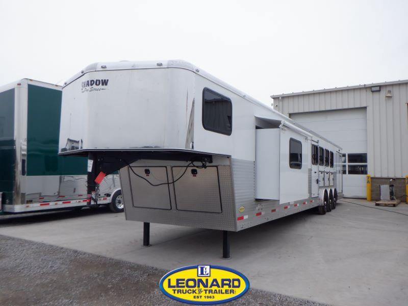 2022 New 4 Horse SHADOW 80376E Pro Series Gooseneck With 16'6'' Living Quarters 2022 New 4 Horse SHADOW 80376E Pro Series Gooseneck With 16'6'' Living Quarters
