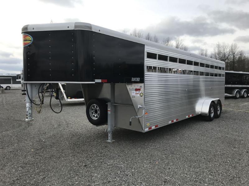2021 24' SUNDOWNER GOOSENECK STOCK TRAILER 2021 24' SUNDOWNER GOOSENECK STOCK TRAILER