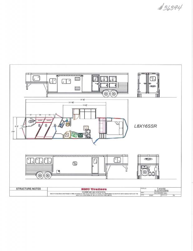 2022 3 HORSE SMC GOOSENECK WITH LIVING QUARTERS HORSE TRAILER 2022 3 HORSE SMC GOOSENECK WITH LIVING QUARTERS HORSE TRAILER