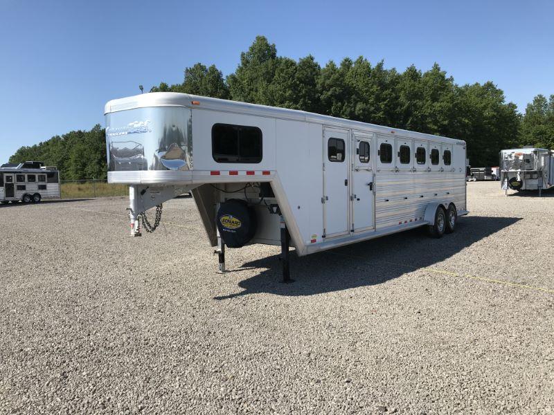 2011 6 HORSE CIMARRON GOOSENECK HORSE TRAILER 2011 6 HORSE CIMARRON GOOSENECK HORSE TRAILER