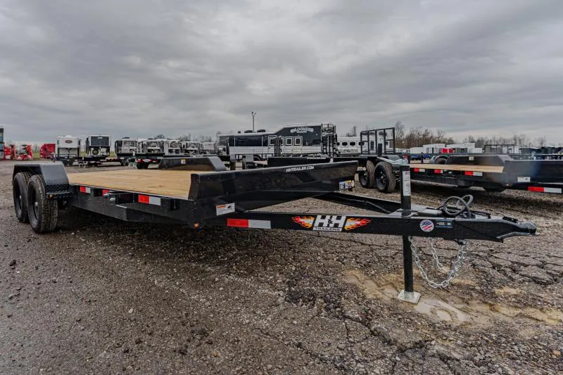2026 H and H Trailer HCH8218-BP-070 Car / Racing Trailer