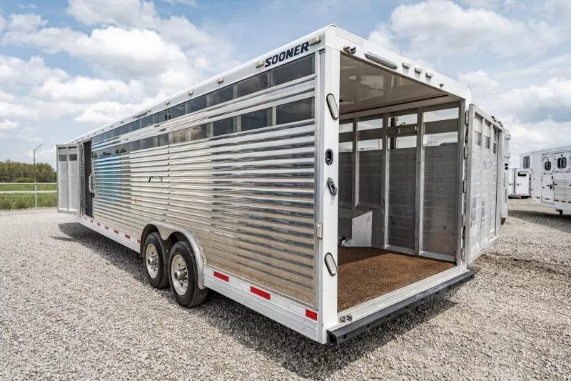 used Stock / Stock Combo Trailers Sooner Trailers  for sale, in North Jackson, OH Thumbnail 17
