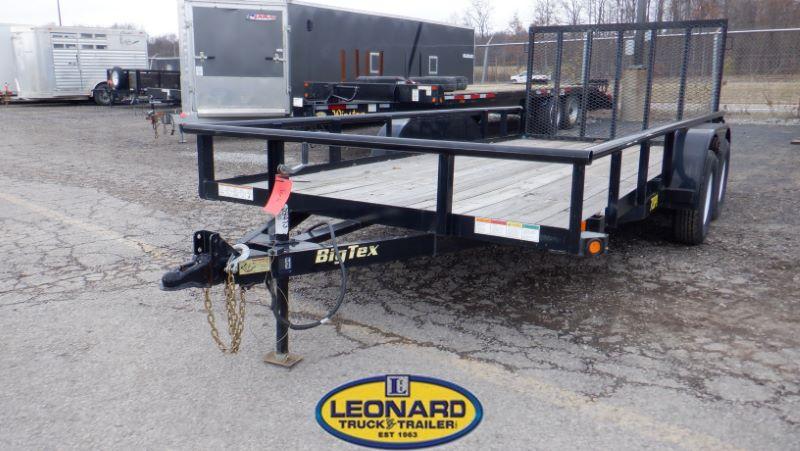2019 16' BIG TEX 70PI BUMPER PULL UTILITY TRAILER 2019 16' BIG TEX 70PI BUMPER PULL UTILITY TRAILER