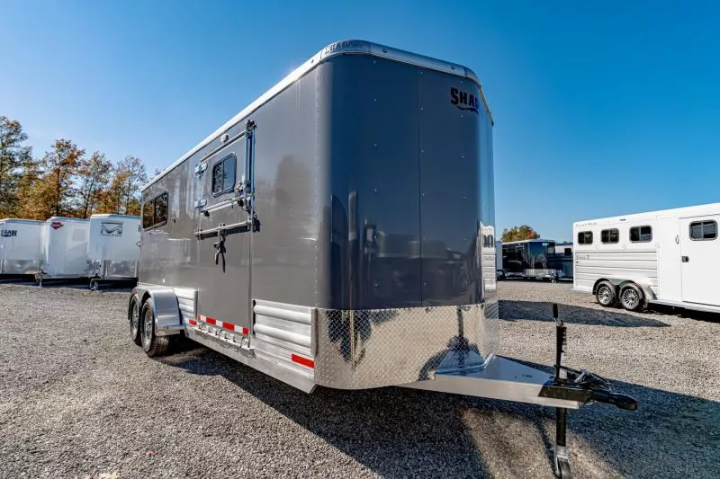 2026 Shadow Trailers 69206E-2+1SL-BP-E Horse Trailer