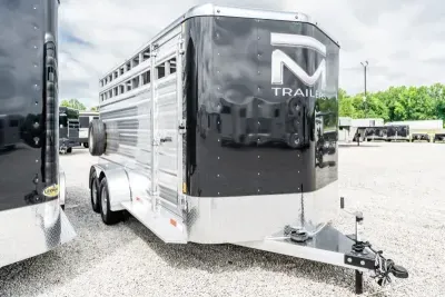 2026 Bar-M Trailers STK-16 Stock / Stock Combo Trailer