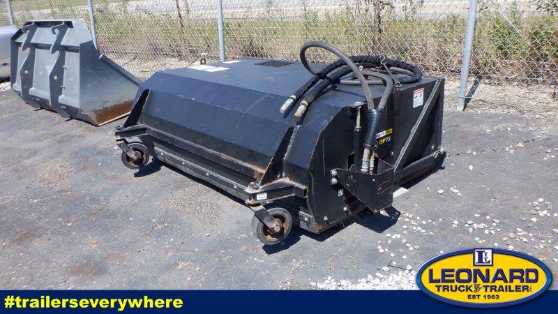 Skid steer sweeper. Skid steer sweeper.