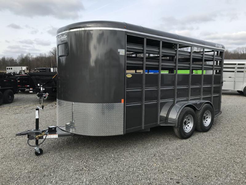 2021 16' DELTA BUMPER PULL STOCK TRAILER 2021 16' DELTA BUMPER PULL STOCK TRAILER