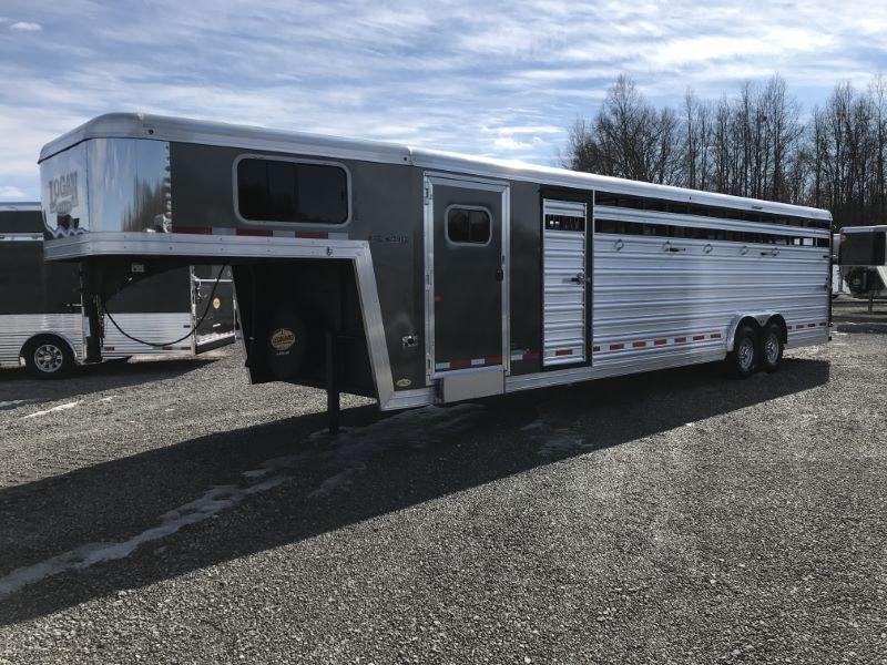 2021 30' LOGAN COACH GOOSENECK STOCK TRAILER 2021 30' LOGAN COACH GOOSENECK STOCK TRAILER