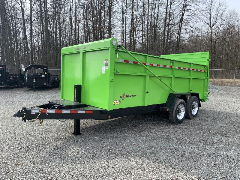 2021 16' BWISE TAG DUMP LOW PROFILE TRAILER 2021 16' BWISE TAG DUMP LOW PROFILE TRAILER