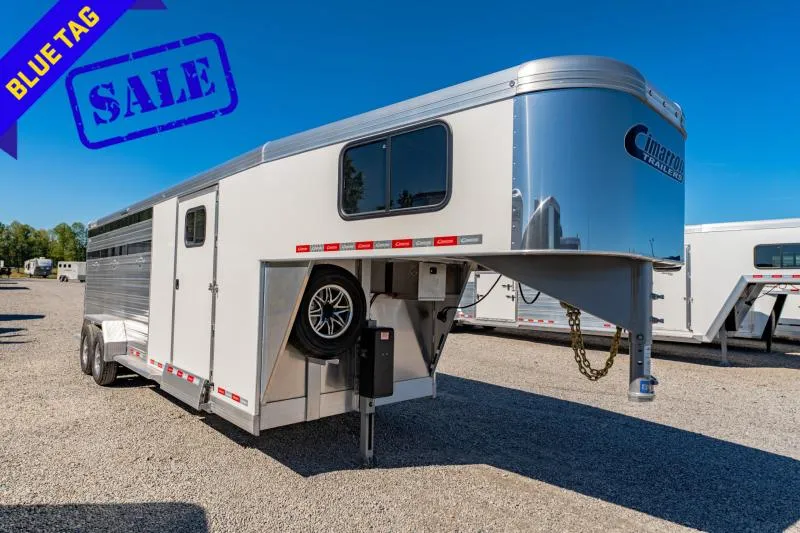 2026 Cimarron Trailers LS24G Stock / Stock Combo Trailer