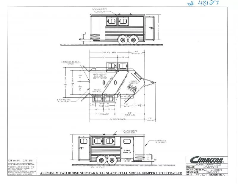 new Horse Trailers Cimarron Trailers  for sale, in North Jackson, OH Thumbnail 21