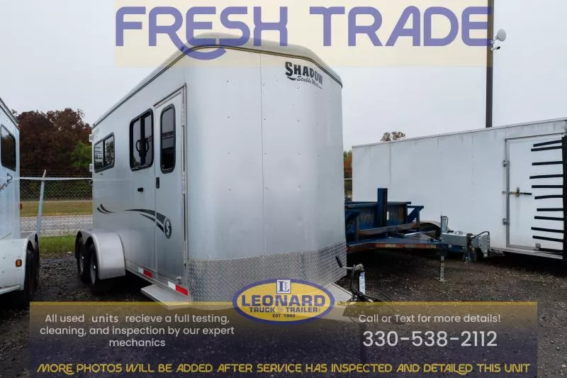 2017 Shadow Trailers 64150S-2STR-BP Horse Trailer