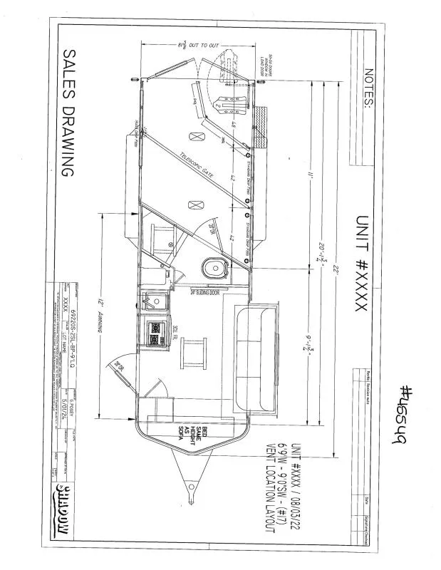 2026 Shadow Trailers 69220S-2SL-BP-LQ Horse Trailer